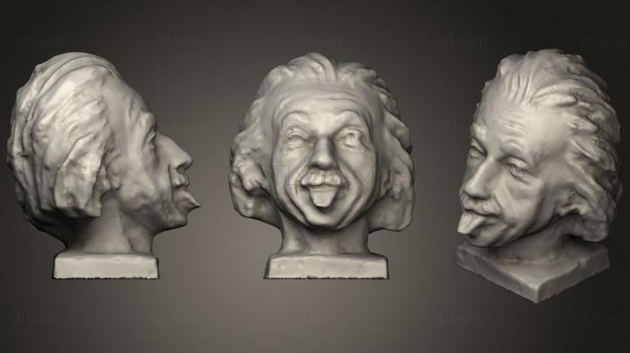 3D модель Albert Einstein (STL)